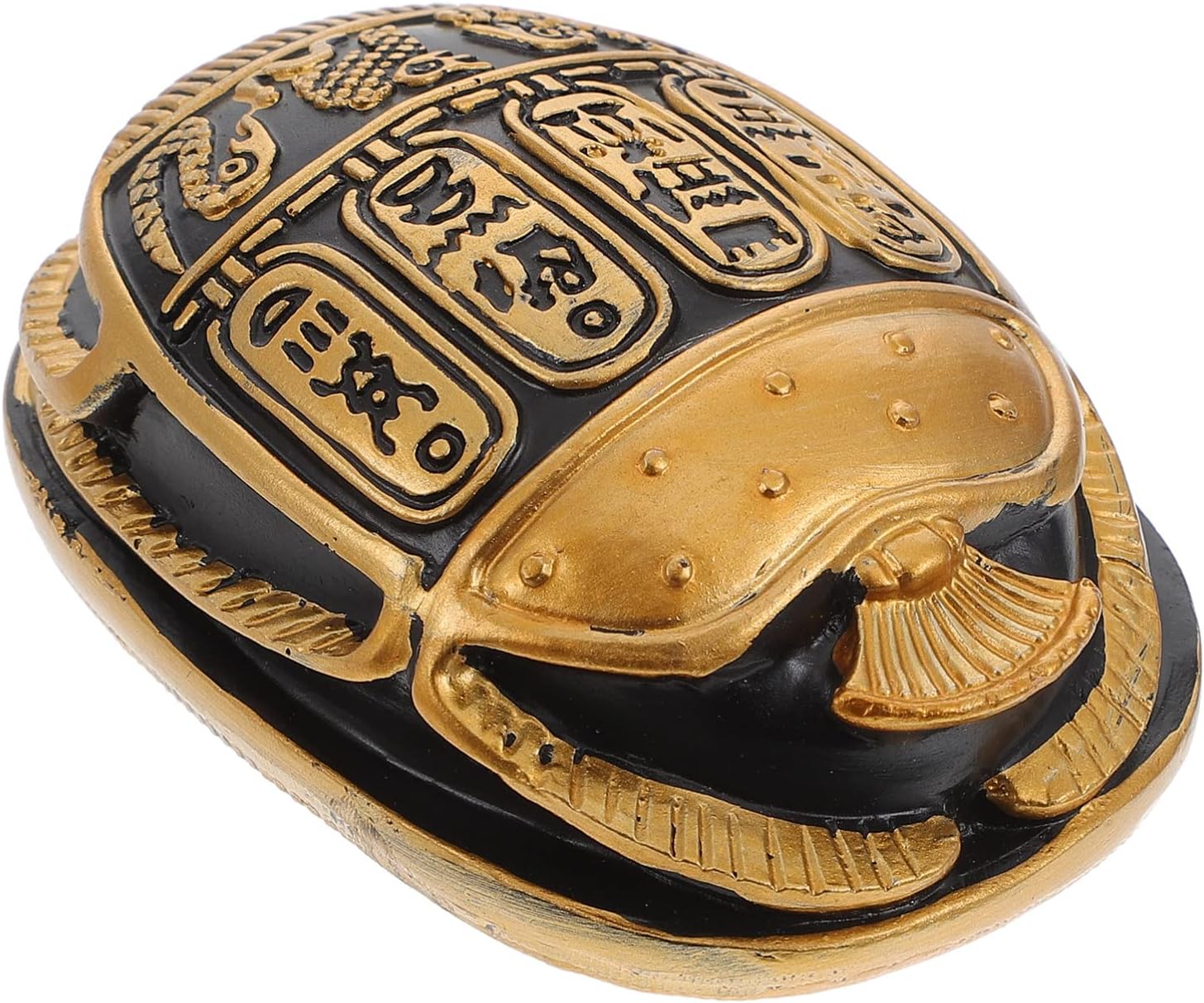 – BESPORTBLE Egyptian Scarab Beetle Ancient Egypt Scarab Figurine Desktop Ornament Collectible Figurine Home Decoration for Car Office