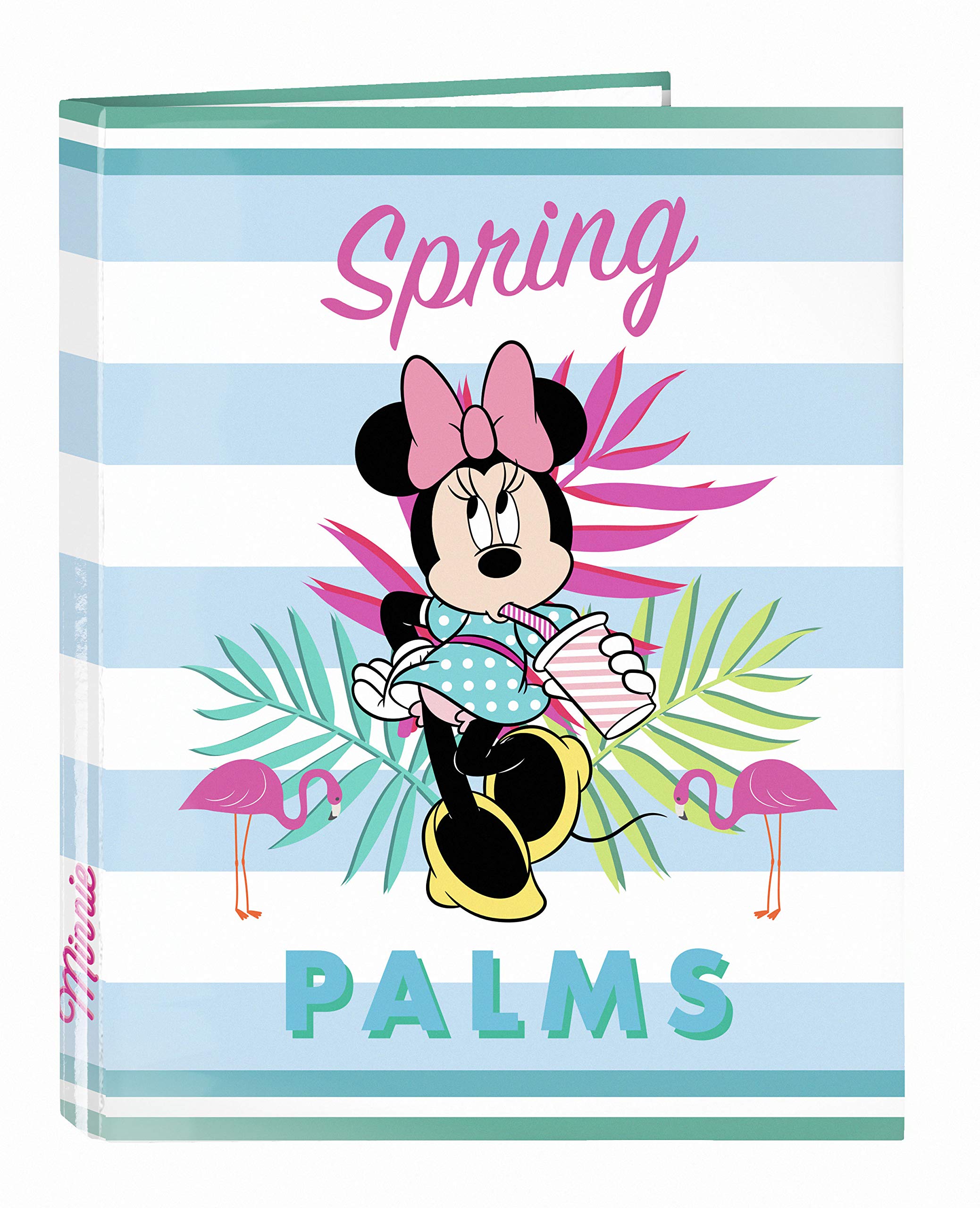 Disney Minnie Maus 'Palms' Federmäppchen – Dreifach Unterteilt, Ca. 22x10x3 Cm – Für Schule & Kindergarten