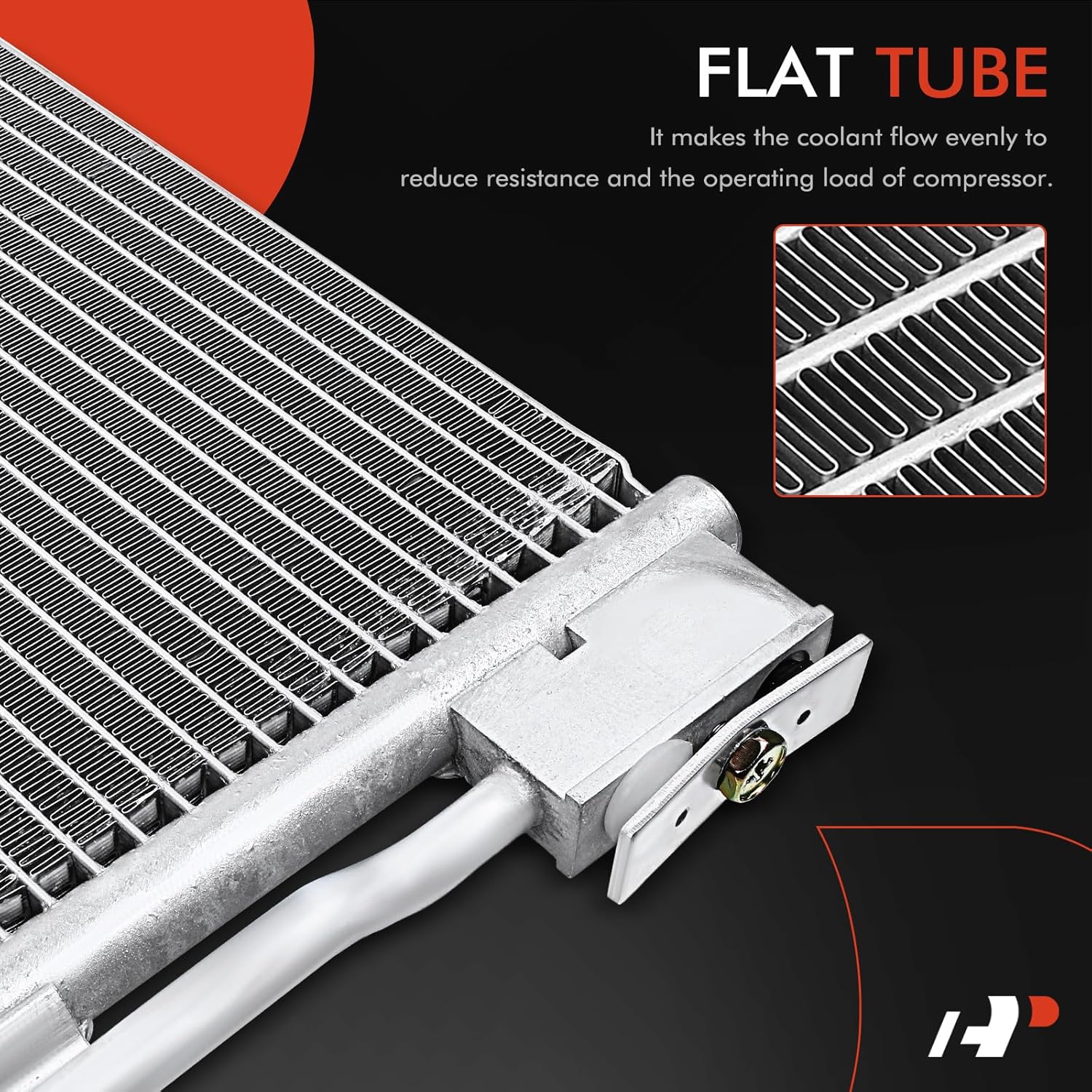 A-Premium Air Conditioning A/C Condenser Compatible with Chevrolet Traverse 2018-2023 & Buick Enclave 2018-2024, V6 3.6L