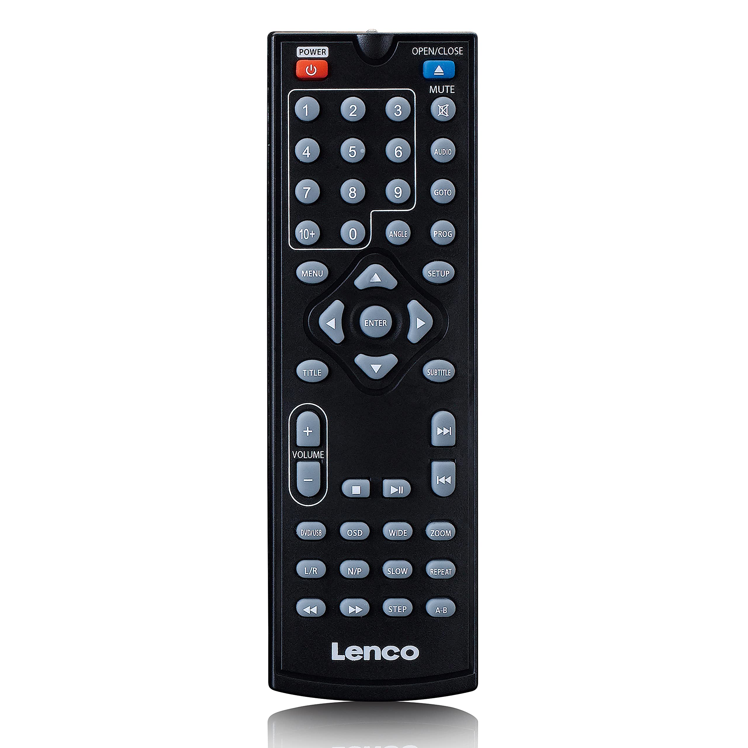 Lenco DVD-120BK - Lettore DVD con HDMI e Scart - Display LED - Telecomando - Riproduce da USB