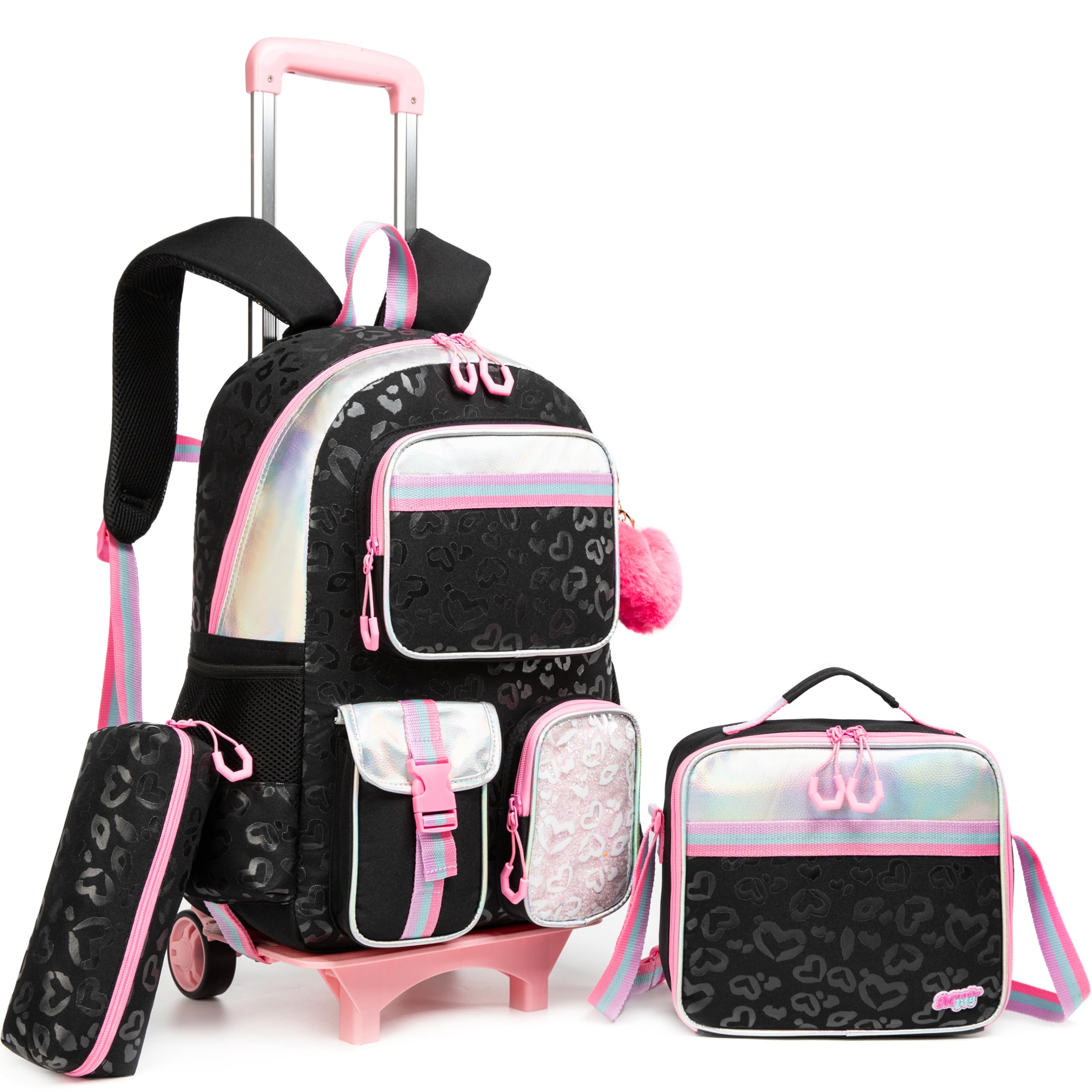 HTgroce Multibolsillo Mochila Niña Con Mochilas Escolares 3pcs