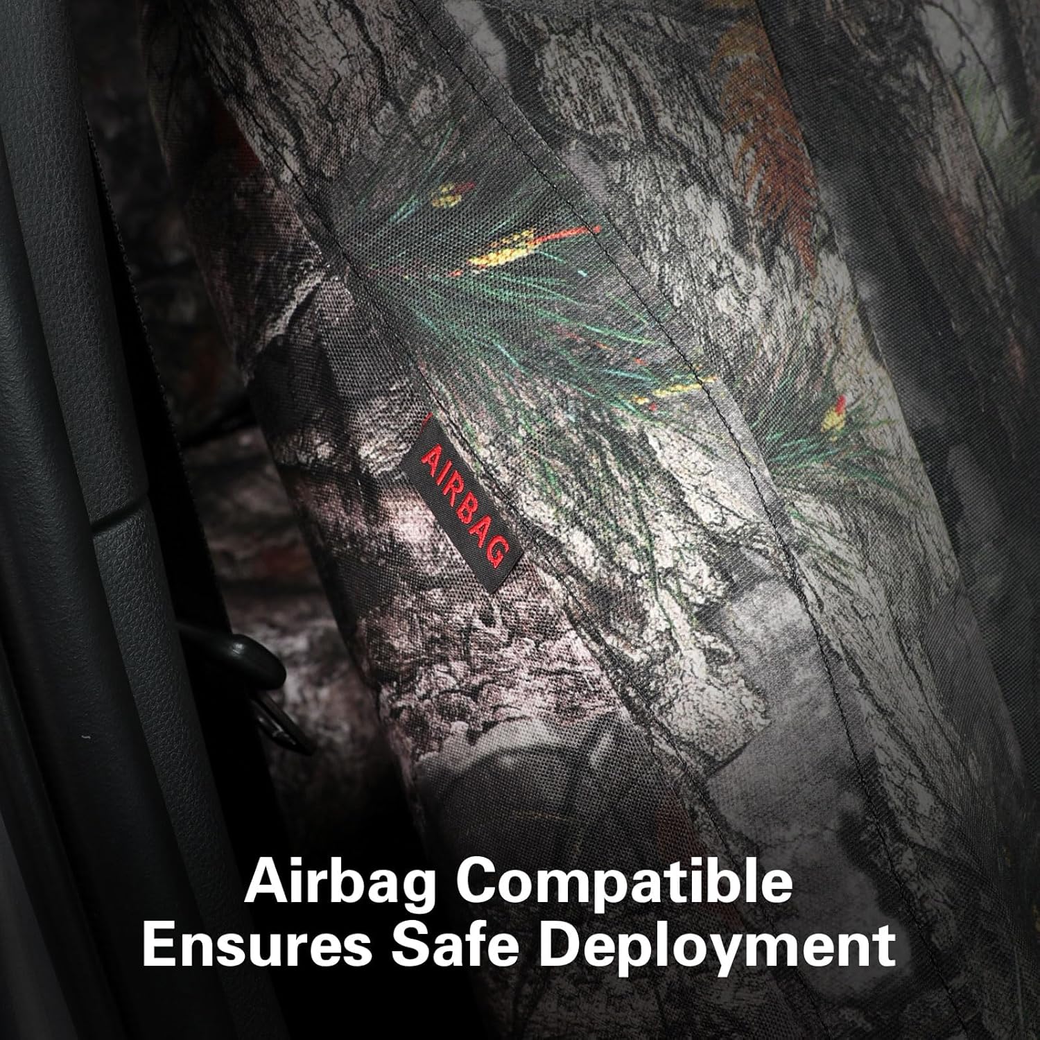 Custom Fit Canvas Tacoma Camo Seat Covers for Select Toyota Tacoma 2016-2023 Double Cab/Crew Cab SR, SR5, TRD Off Road, TRD Pro, TRD Sport,Limited, 2023 Trail Edition (Jungle Camouflage)