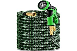 75ft Expandable Garden Hose: The Ultimate Watering Solution for Greener Lawns