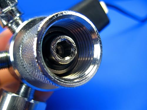 Miniatura 7 de 1pc Acuario CO2RegulatorVálvula magnéticaAjustableSolenoide GAUGED plantados tanque