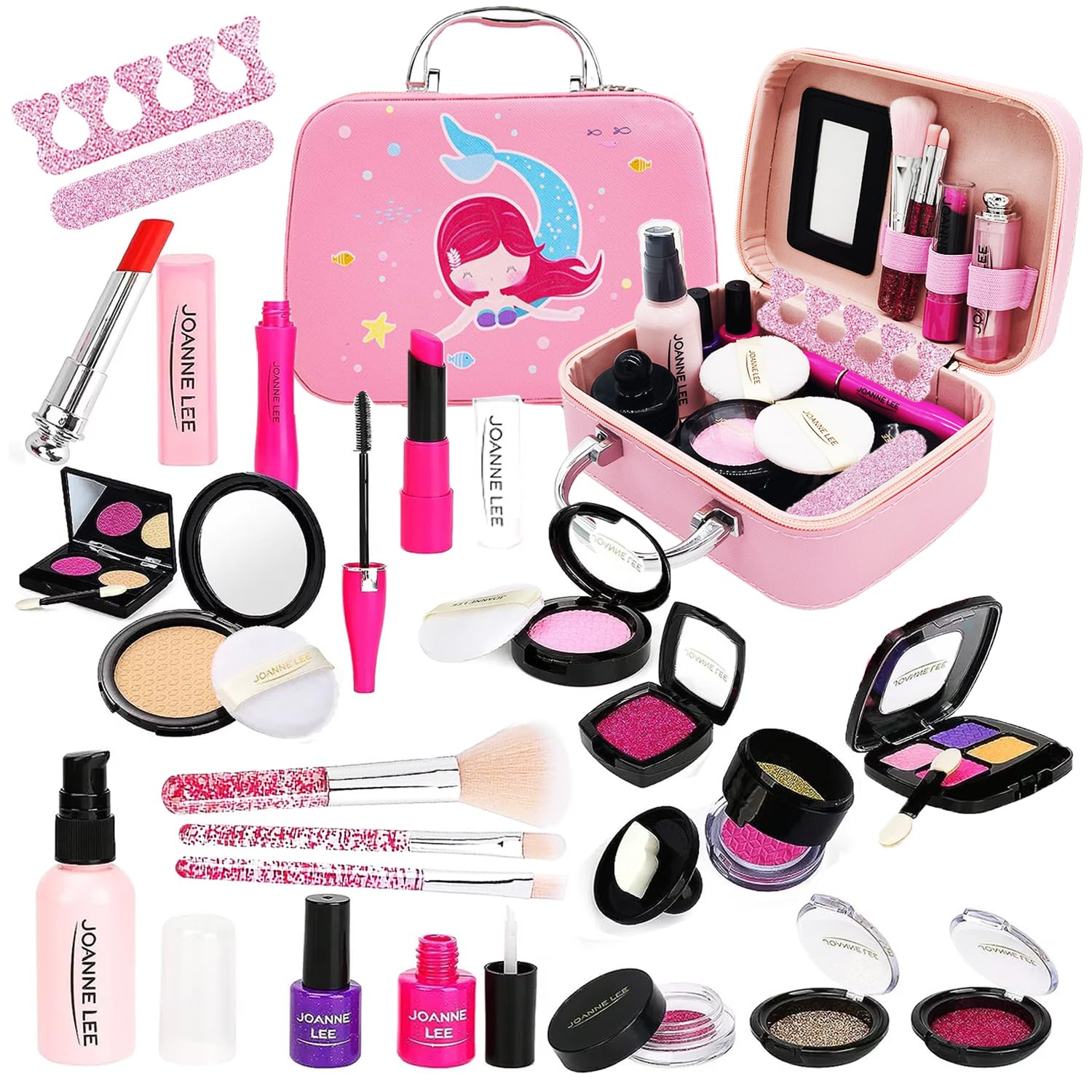 Amazon | Heculos メイク おもちゃ23PCS 女の子 マーメイド メイク