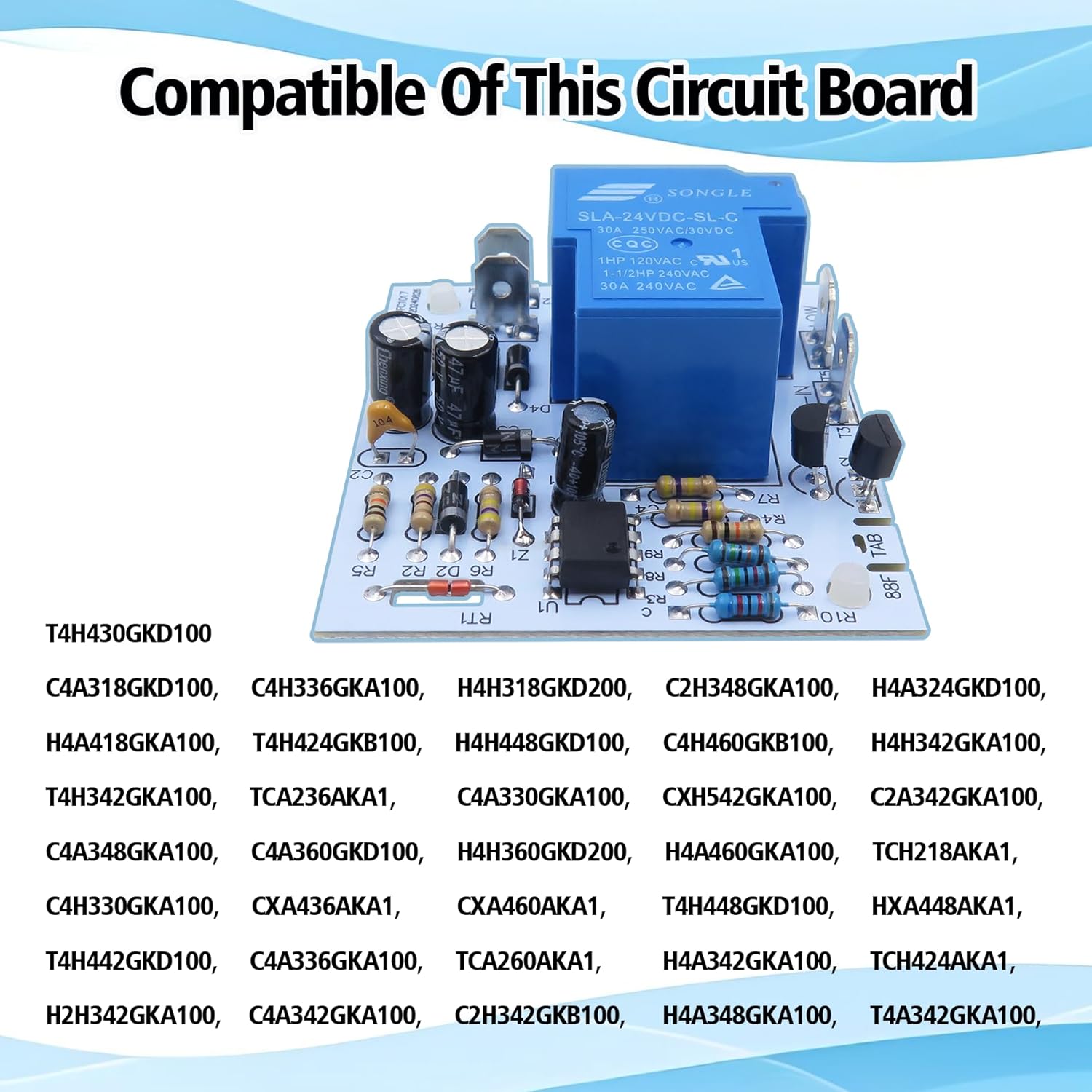 HQ1088977A1 Upgraded OEM Electronic Control Board,Replacement For Control Circuit Board HQ1088977A1 1088977 Control Board