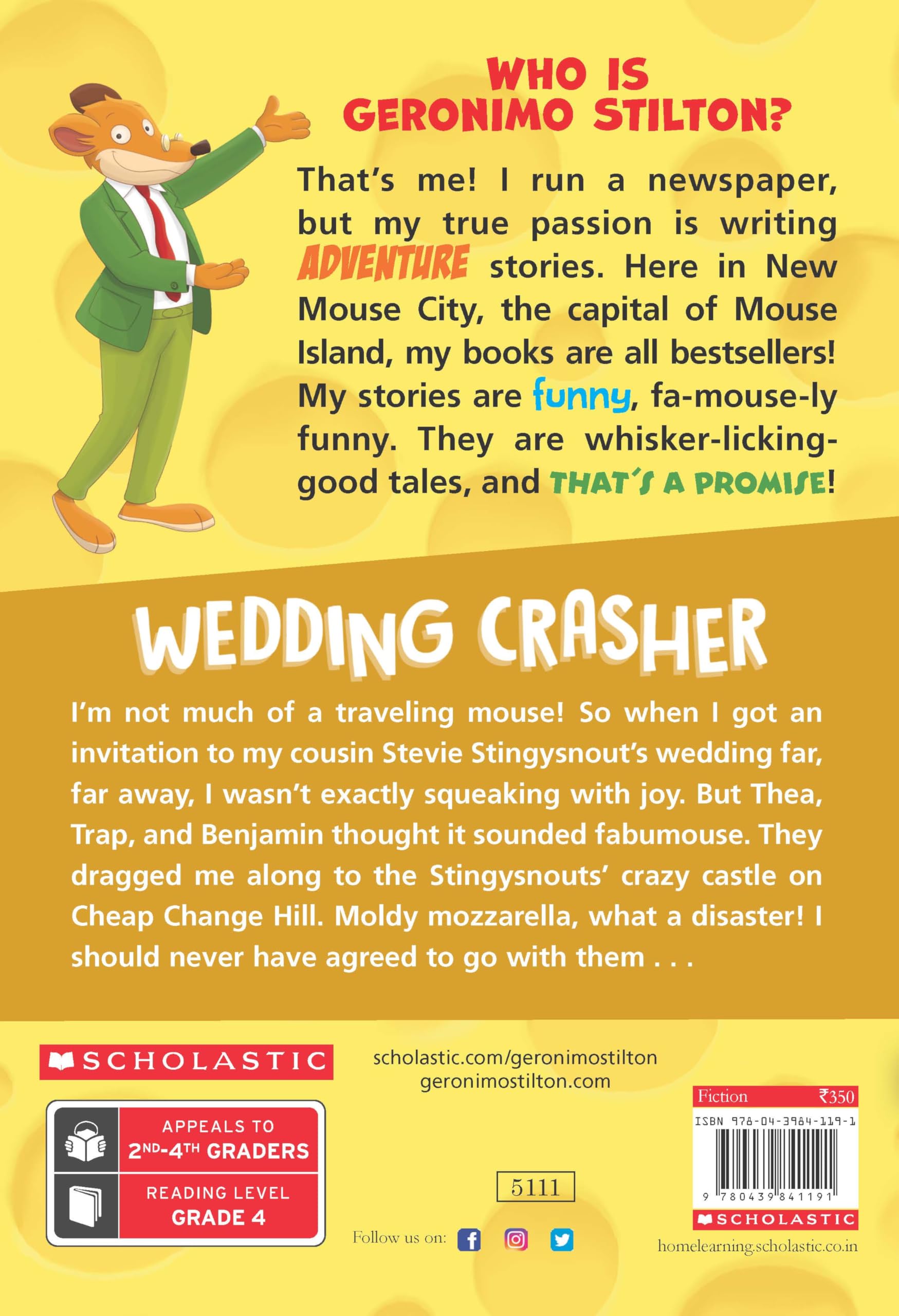 Wedding Crasher (Geronimo Stilton, No. 28) - Image 2