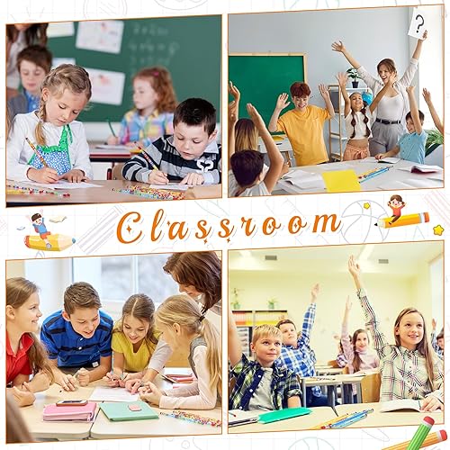 Miniatura 7 de Seajan 30 lápices de bienvenida de regreso a la escuela, lápices escolares para el primer día, lápices de vacaciones, lápices HB perfumados de