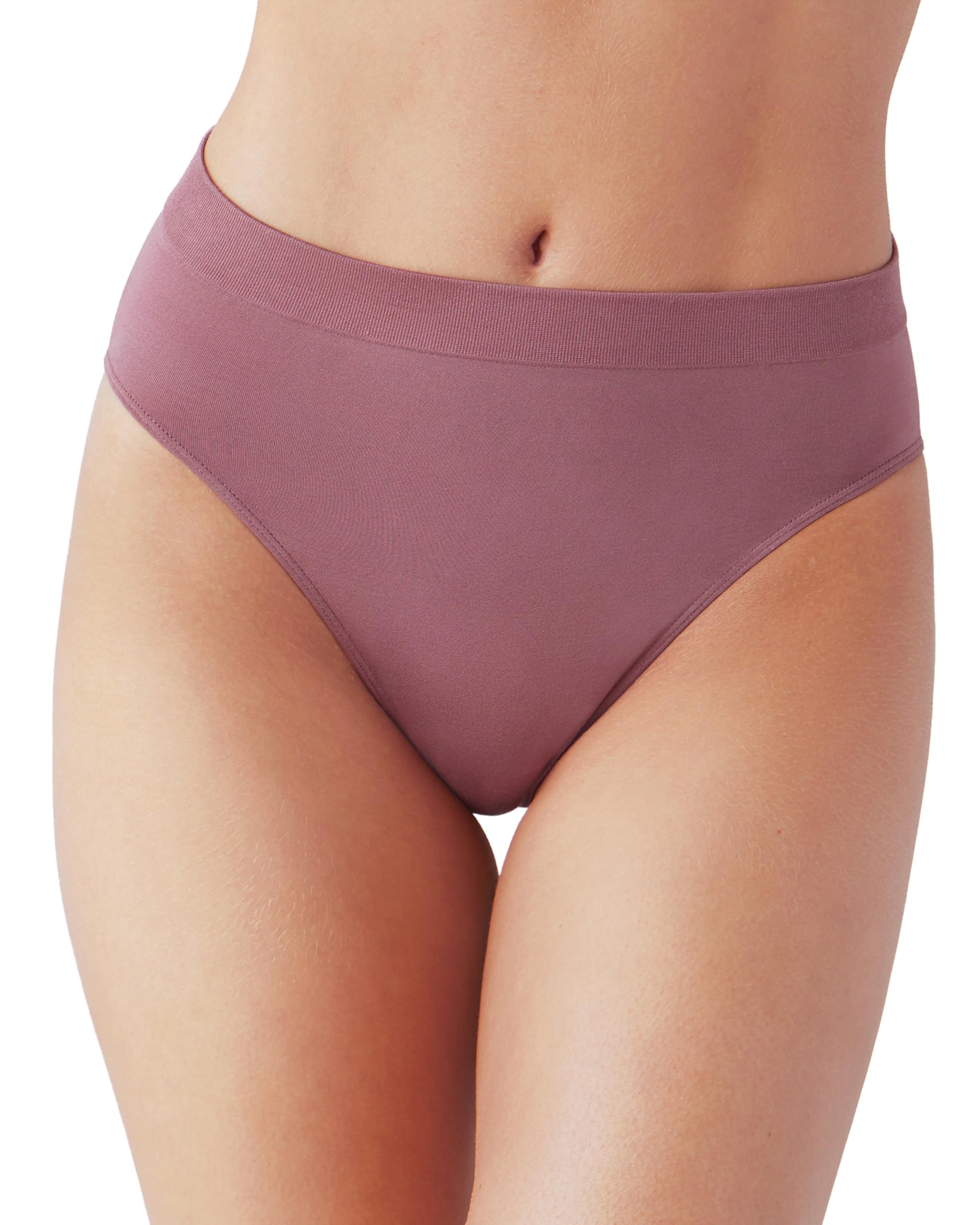 Wacoal Women's B-Smooth Seamless Full Coverage Hi-Cut Brief Panty, 834175