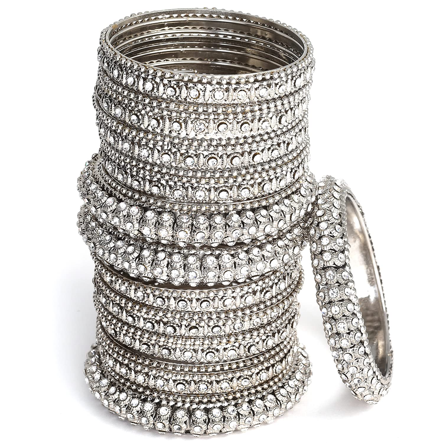 Fashion Jewellery Traditional Gold Plated Bracelet Bangles Set for Girls and Women