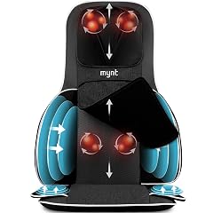 Mynt Back and Neck Massager for Pain Relief Deep Tissue 3D Shiatsu Acupressure Neck Back Massager with Heat