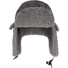 Heatwave Mens Ribbed Trapper Hat with Fleece 3M Lining Thinsulate Insulation Super Soft Lightweight Comfortable Neck Warmer Ear Flap Waterproof and Windproof for Winter