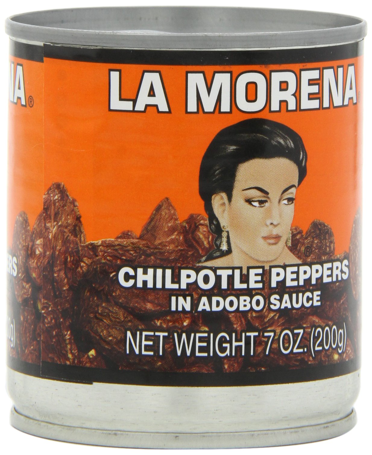 La Morena Chipotle Peppers in Adobo Sauce, 7Ounce Tins (Pack of 6) Buy Online in United Arab