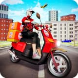 pizza delivery girl 2020: moto pizza simulator gioco per bambini per divertirsi