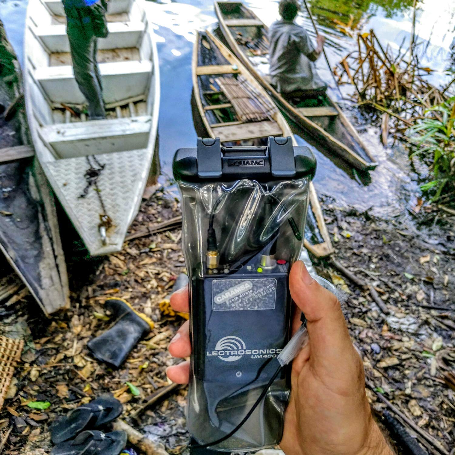 Aquapac 548 - Funda Impermeable para radiomicrófonos