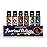 Eternal Essence Oils American Vintage Set of 6 Premium Fragrance Oils - Sandalwood Vanilla, Frankincense & Rain, Cardamom Cedar Blossom, Aspen Grass, Warm Rustic Woods, and Barbershop 1920-10ML
