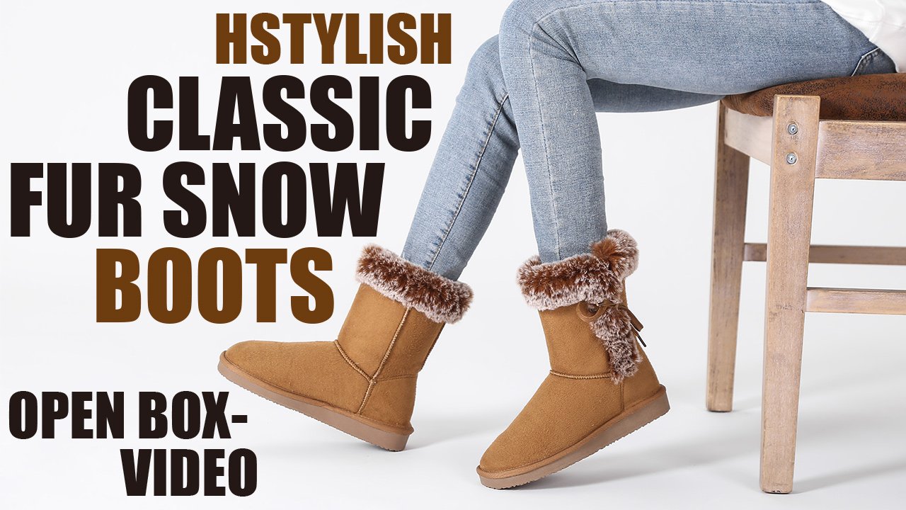 Womens-Classic-Fur-Snow-Boots-Short-Winter-Boots-Lined-Warm-Lace-up-Anti-Slip-for-Outdoor