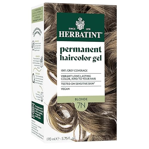 Miniatura 9 de Herbatint Gel permanente para el cabello, castaño 4N, sin alcohol, vegano, 100% cobertura de canas, 4.56 onzas (paquete de 4)