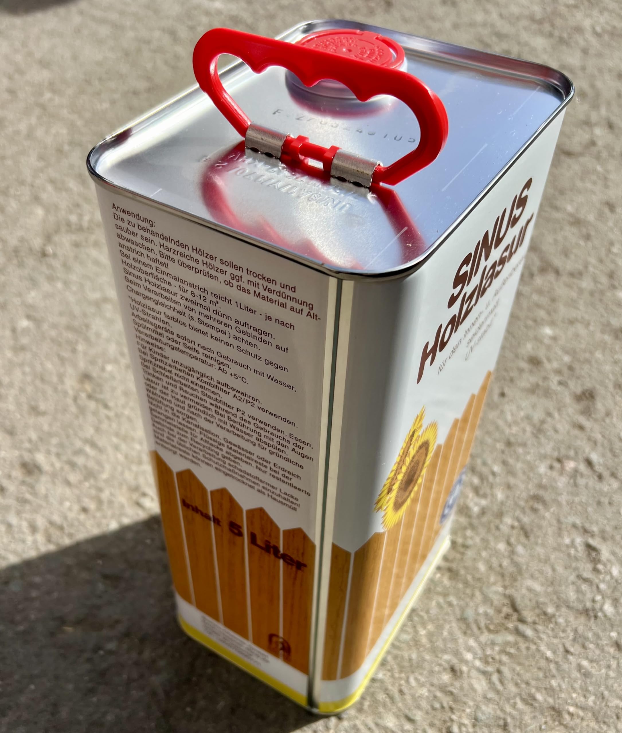 2x 5L SINUS Holzlasur Farbe KESSELDRUCKGRÜN + 1x Bildmagnet! Holzfarbe für optimalen Holzschutz aussen, für Holz-Zäune, 2x 5 Liter Holzschutzlasur Wetterfest für Außen & Innen, ähnl. Holzlack 10L