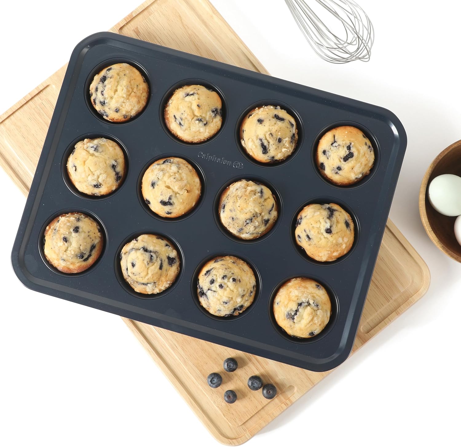 Calphalon Legacy 10 Piece PFA Free Nonstick Bakeware Set - Navy Blue - Image 4