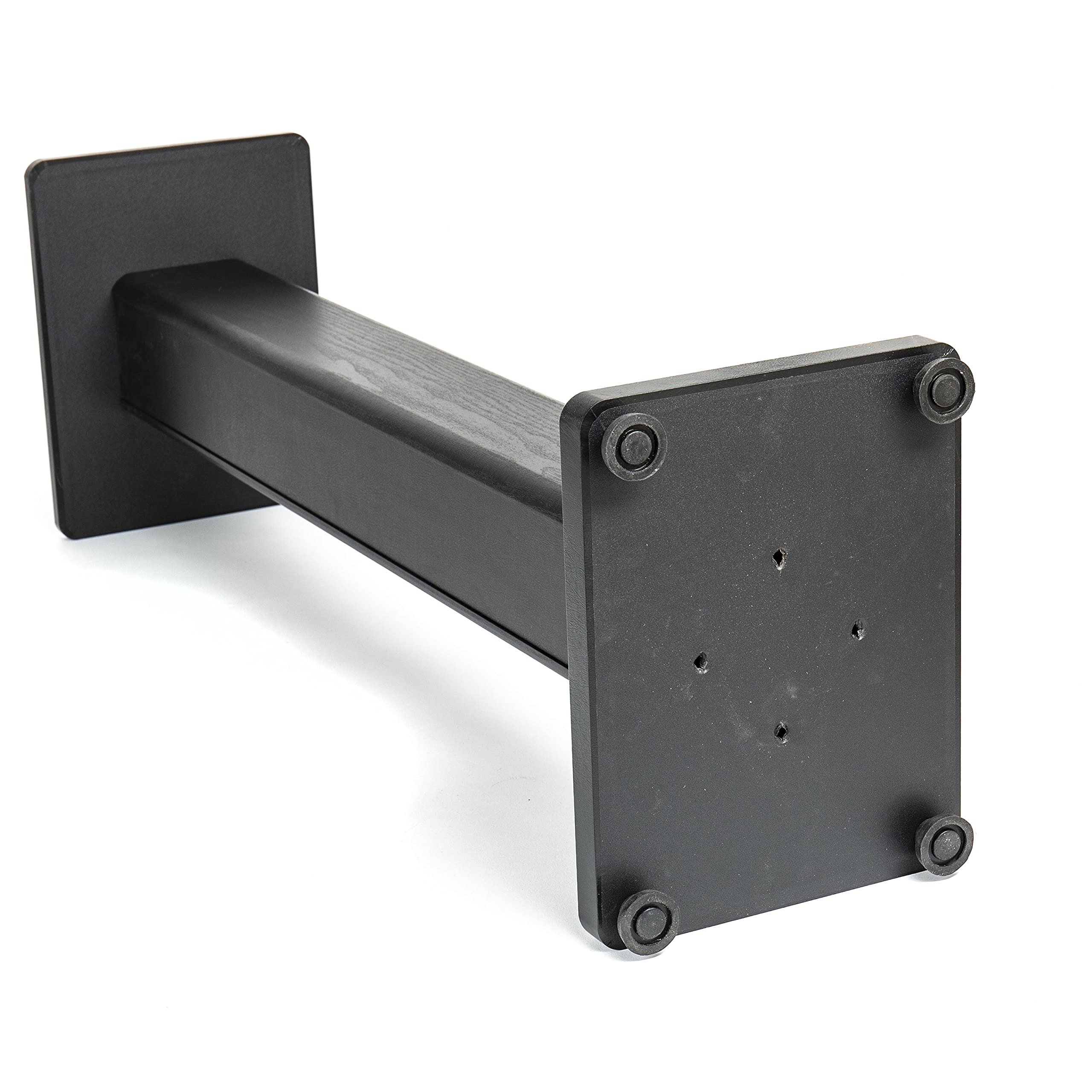 DB 060 Monitorständer, Eleganter Holzständer, Geeignet für 5-8" Lautsprecher, 90cm Höhe, Inklusive 2 Oberplatten, 2 Schraubfüße aus Gummi und Messing