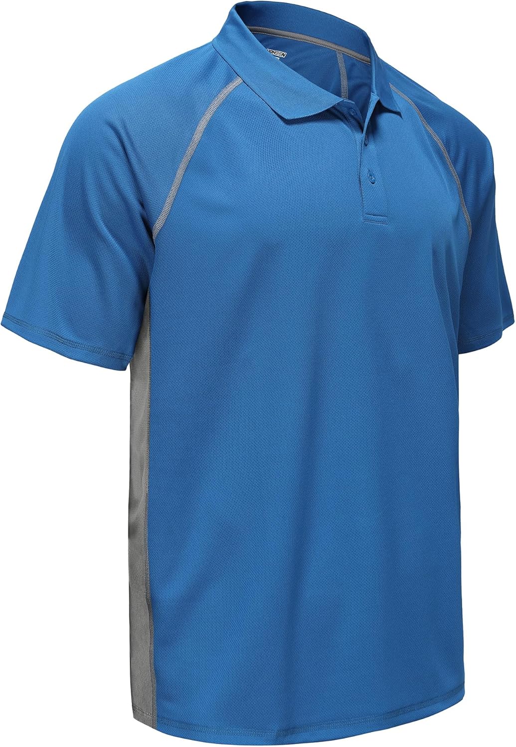 MOHEEN Men's Golf Shirts Short Sleeve Moisture Wicking Polo T-Shirts Athletic Quick Dry Fit Performance Collared UPF 50+