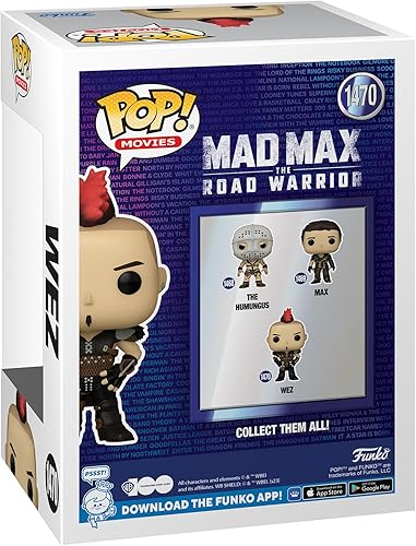Miniatura 3 de Funko Películas WB 100 - Mad Max 2 El guerrero del camino, Wez