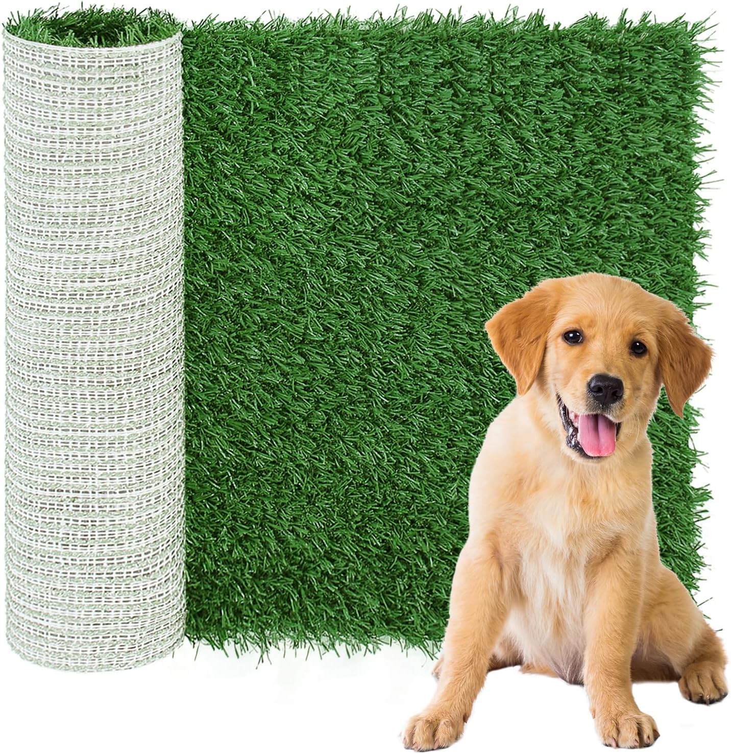GLOBREEN Replacement Dog Grass Pee Pad for Potty Training, Medium Artificial Grass