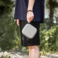 Vista 4 de Tomat Funda de transporte para Insta360 GO 3S Action, bolsa de almacenamiento, mini funda protectora compatible con accesorios de cámara de acción