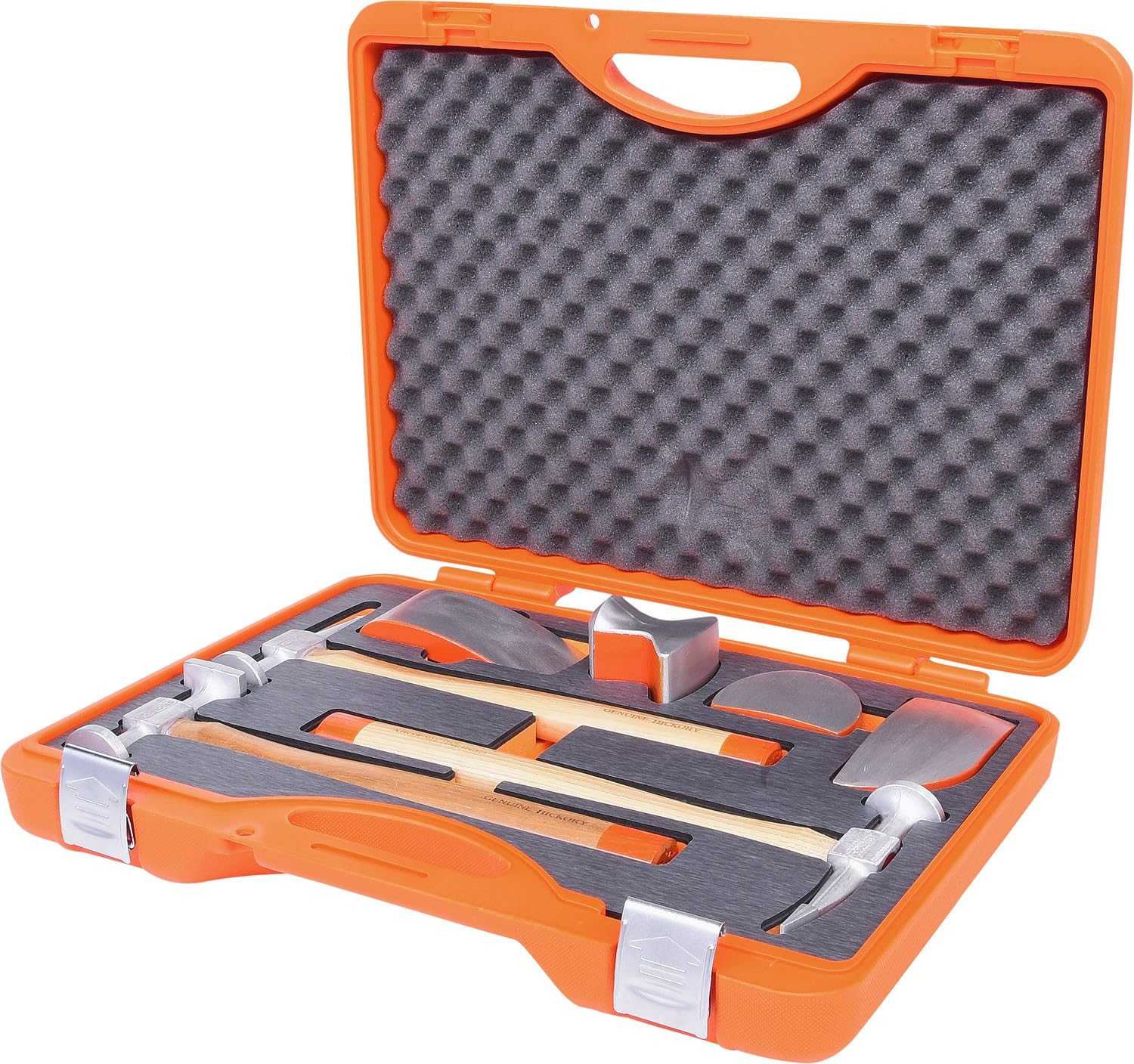 KS Tools 140.2475 Set utensili per carrozzieri in alluminio, 7 pz