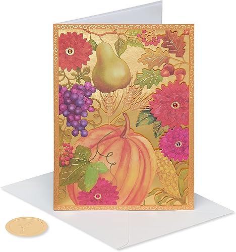 Miniatura 4 de Papyrus Tarjeta de Acción de Gracias (regalos de familiares y amigos)