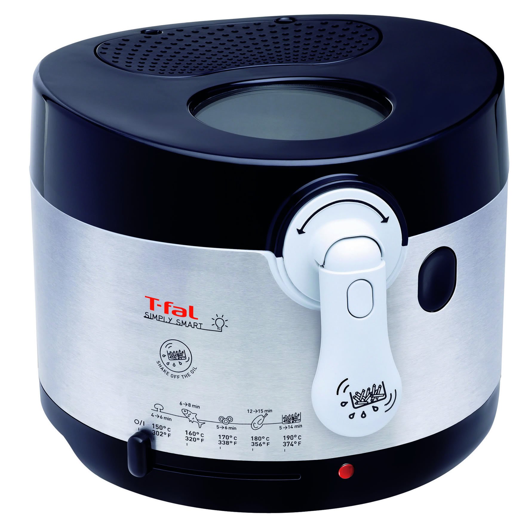 T-fal Simply Smart 2.65-Pound Cool Touch Deep Fryer : Amazon