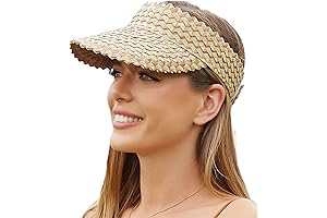 Raffia Sun Visor: Embrace Bohemian Charm and Sun Protection