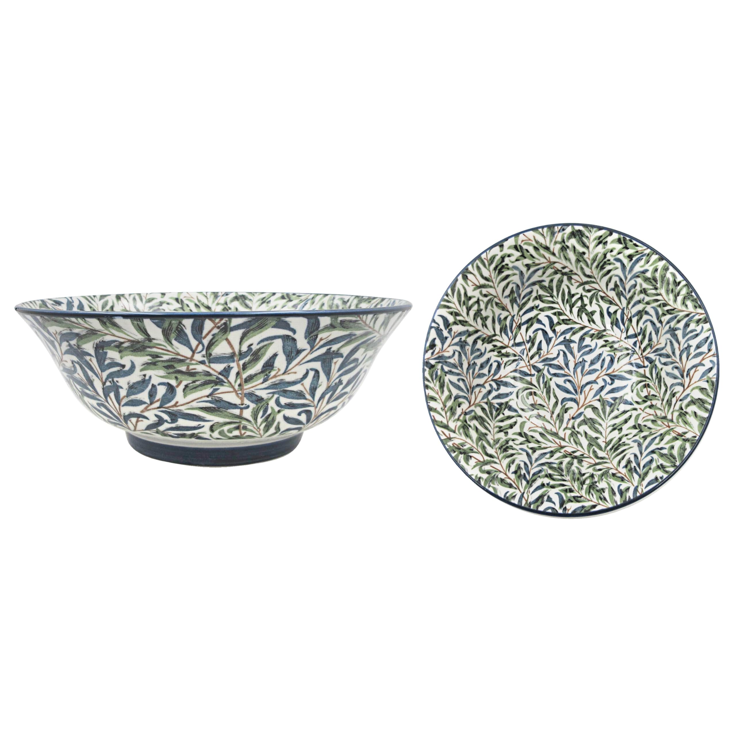 The Leonardo Collection Wm. Morris Willow Bough Ceramic Bowl 21cm