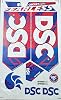 AYN Cricket Bat Sticker 4D Digital Embossed English Willow Fiber Tape Sports Accessories Protection, ITS Blue
