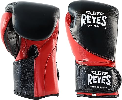 CLETO REYES Guantes de boxeo de alta precisión con cierre de velcro para entrenamiento y sacos de boxeo pesados para hombres y mujeres