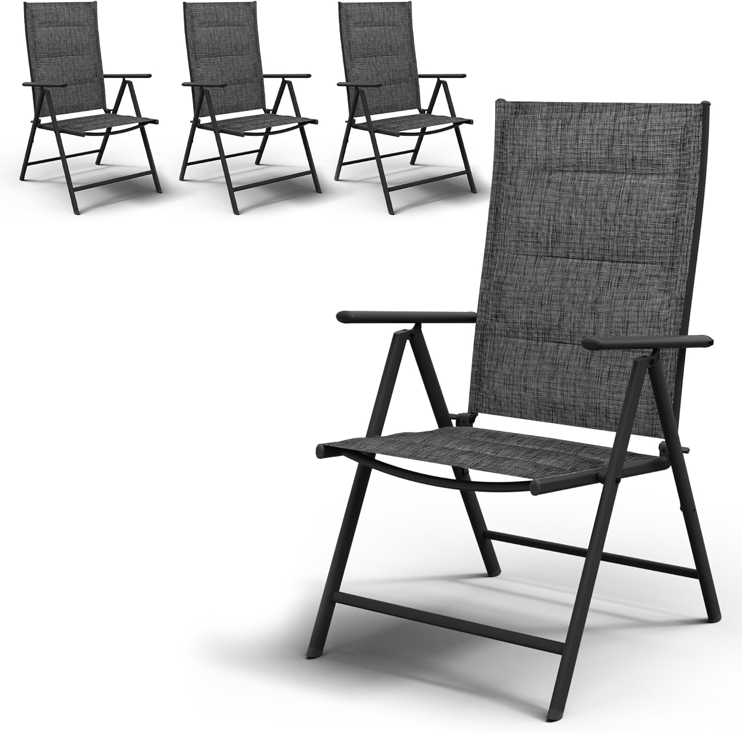 UDPATIO Outdoor Folding Dining Chairs Set of 4, Folding