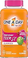 Vista 3 de One a Day vitacraves complejo vitamínico para niñas adolescentes, 60