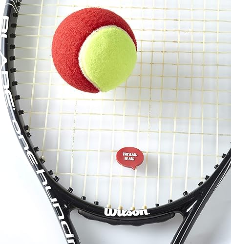 Miniatura 7 de BusyBee Amortiguador de vibraciones de tenis (paquete de 10). Regalo único de tenis para niños, mujeres y jugadores con 10 lemas motivacionales