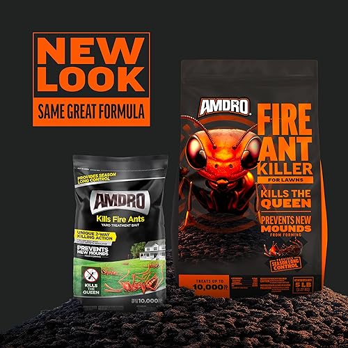 Miniatura 4 de AMDRO carnada tratamiento para patio para matar hormigas rojas