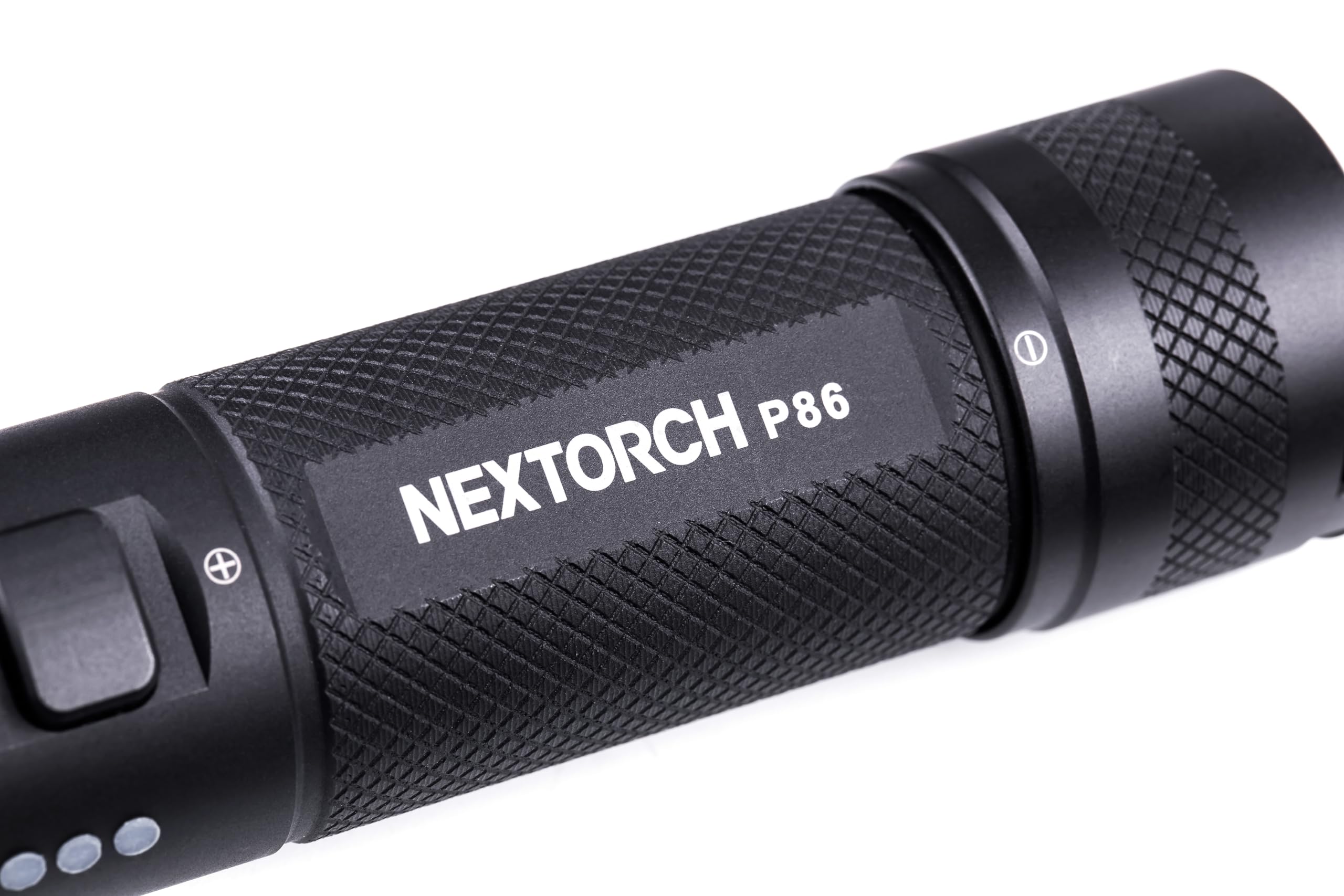 NEXTORCH Lampe torche LED P86-1600 lumens avec module sonore 120 dB - Brise-vitre d'urgence