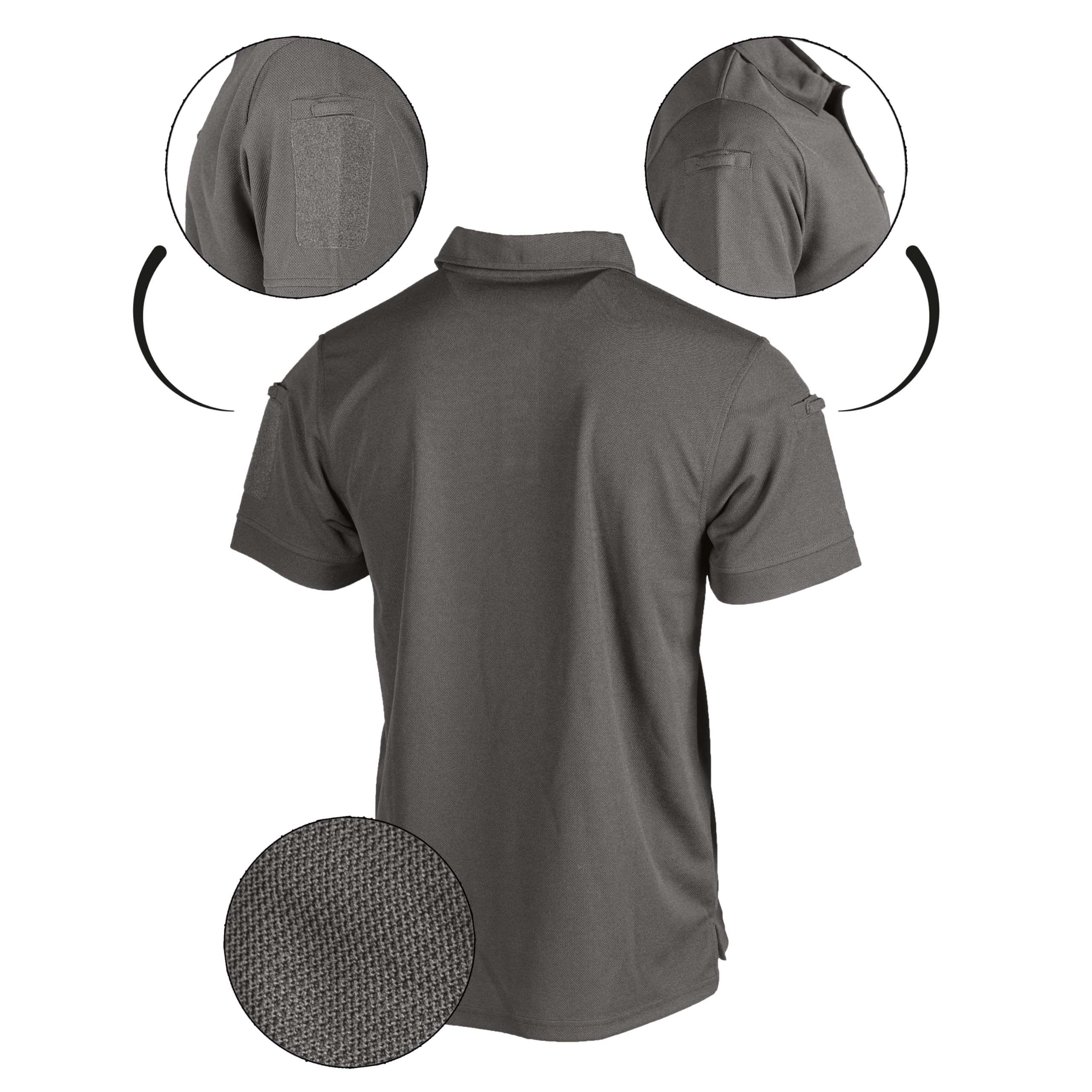 Mil-Tec Tactique Polo Mixte (Lot de 1)