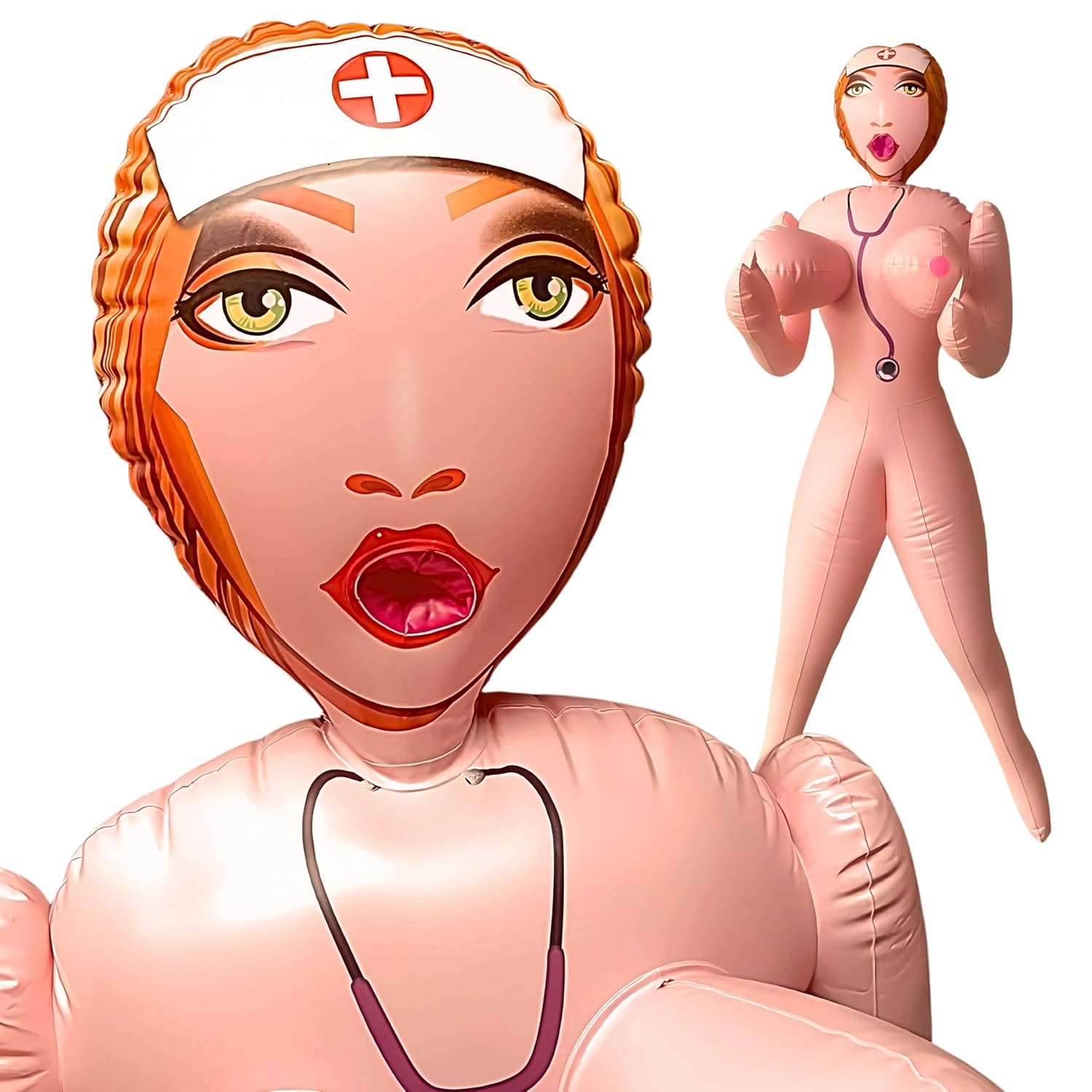 Blow Up Sex Doll Life Size - Inflatable Sex Doll for Adults Pranks Birthday Gag Gift Holidays Bachelor