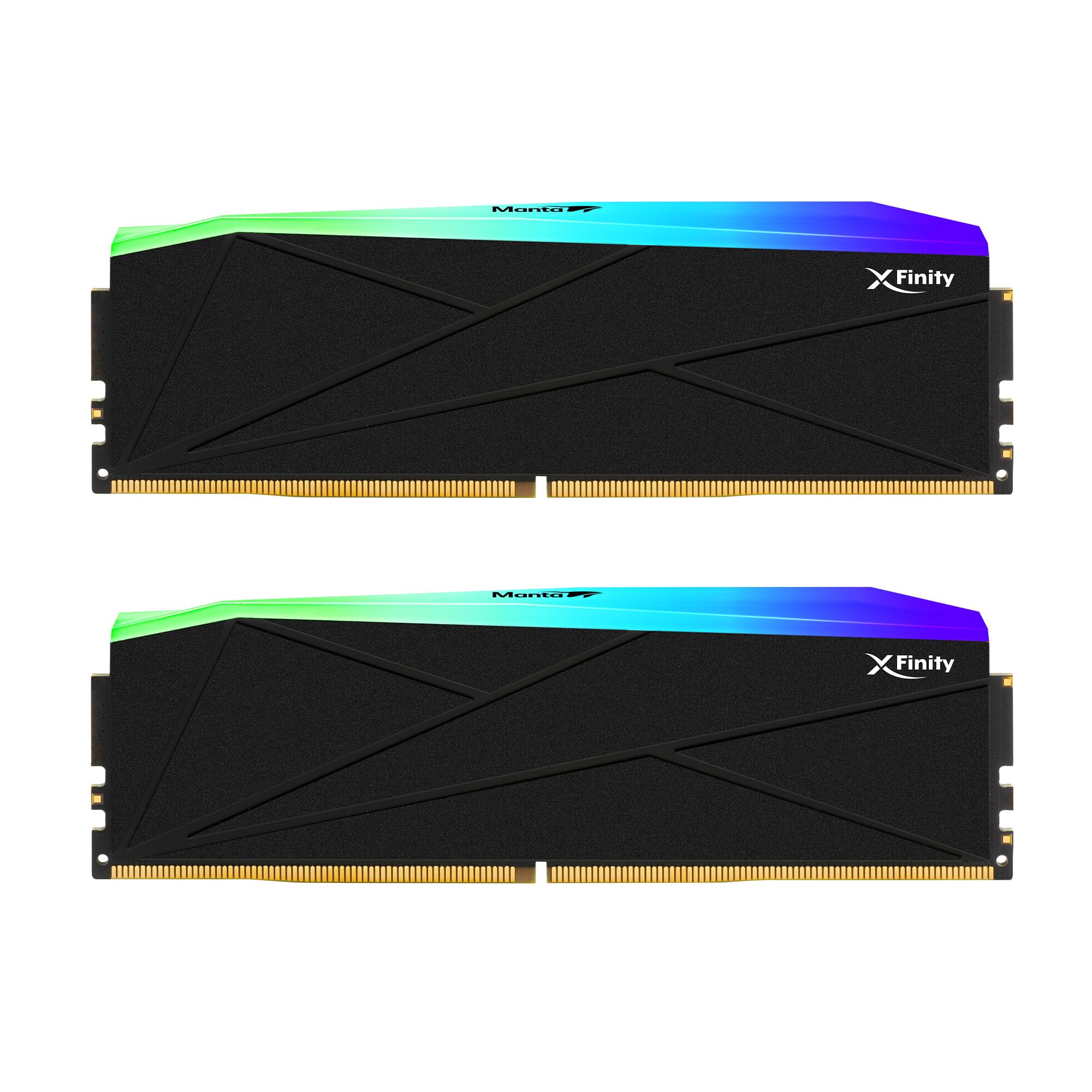 v-color Manta DDR5-6800 96GB メモリ V-Color Manta XFinity RGB DDR5 96GB (48GBx2) 6800MHz CL34