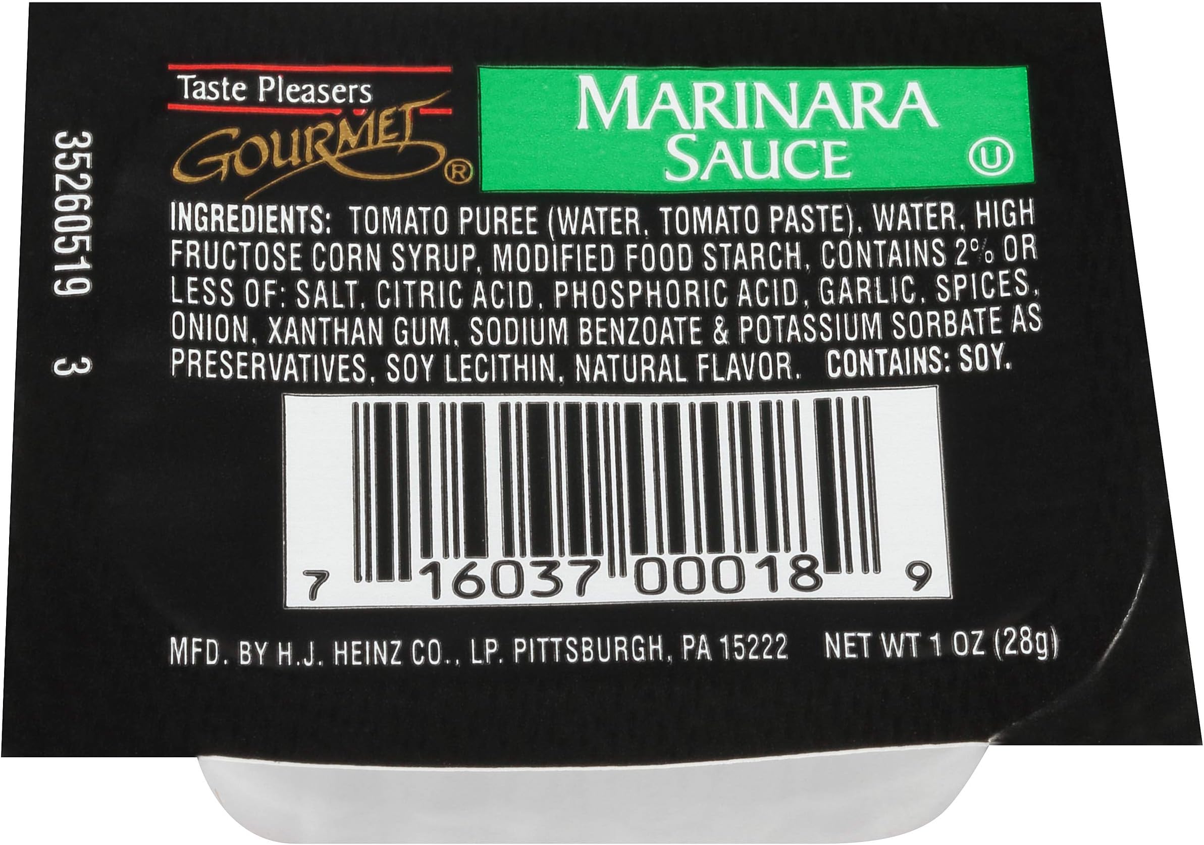 Gourmet Marinara Sauce (1 oz Cups, Pack of 100)