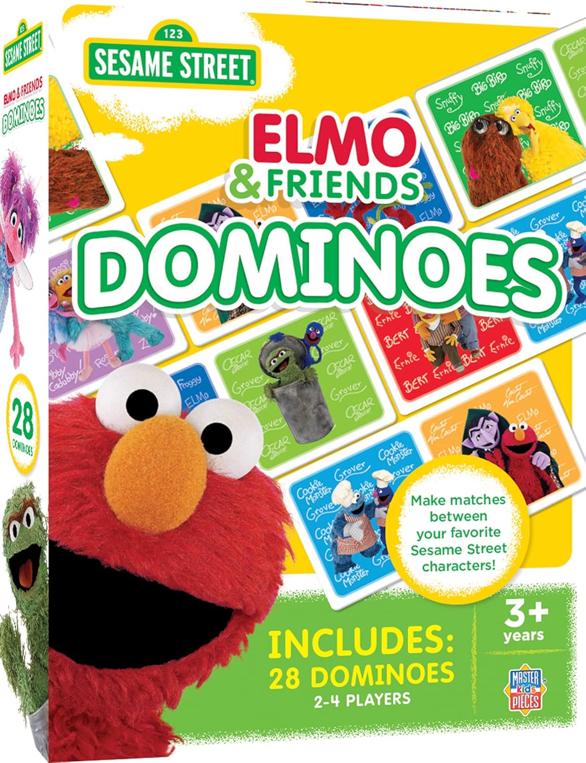 MasterPieces Kids Games - Old MacDonald's Farm Picture Dominoes - Game for Kids and Family