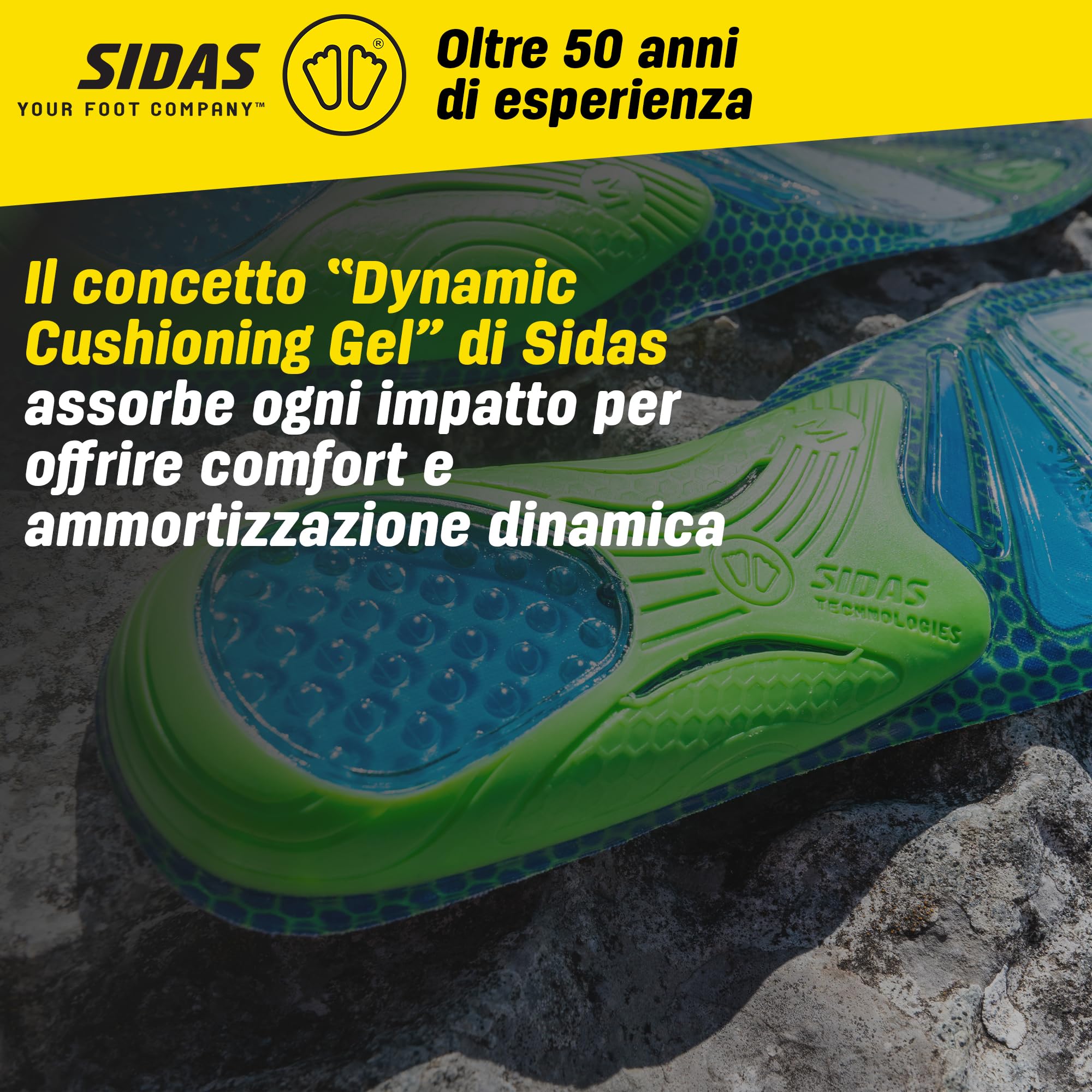 Sidas Soletta Outdoor Gel Comfort