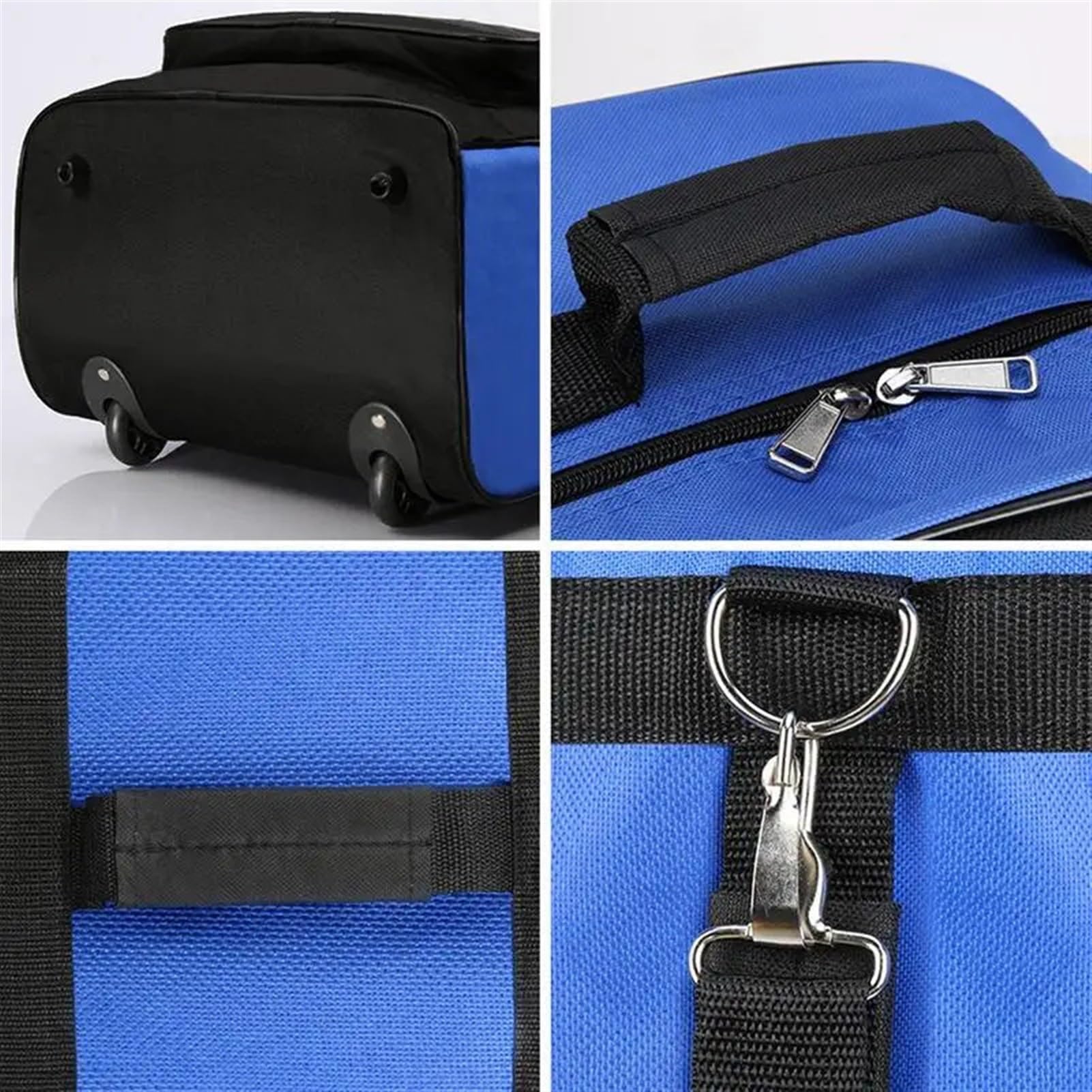 Golf Reisetasche Reise-Golftaschen mit Rädern for Fluggesellschaften Faltbare Luftfahrttasche aus Nylon Strapazierfähige Golfschlägertaschen Aufbewahrungstasche for Golfzubehör Golf Travel Bag(ColorC)