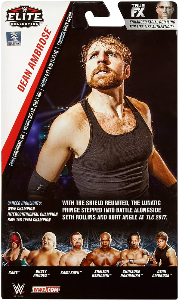 wwe aew ディーンアンブローズ フィギュア 6体セット wwe aew ディーンアンブローズ フィギュア 6体セット Amazon.co