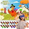 Pin The Tail on The Turkey Game Thanksgiving Party Games for Kids Festival Thanksgiving Turkey Party Supplies Activities